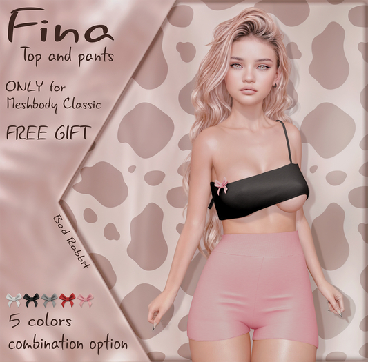 .:Bad Rabbit:. Fina Top and Pants FREE GIFT