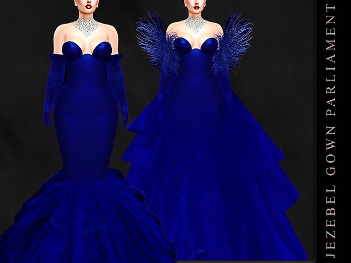 GGVG JEZEBEL GOWN PARLIAMENT
