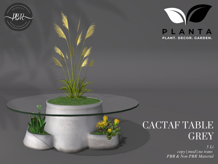 Planta - Cactaf Table Grey