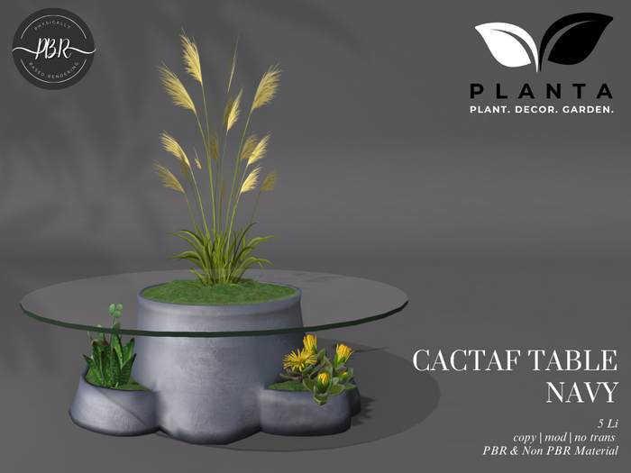 Planta - Cactaf Table Navy