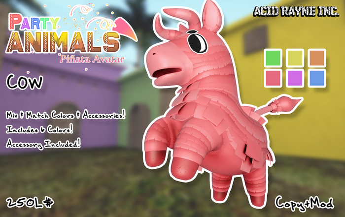 <AR> Party Animals - Cow