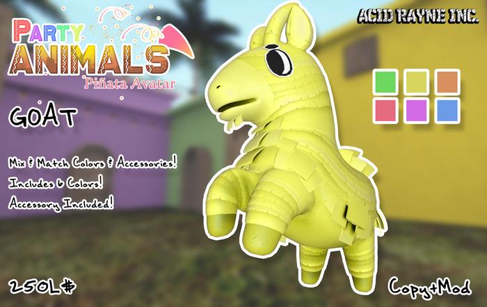 <AR> Party Animals - Goat