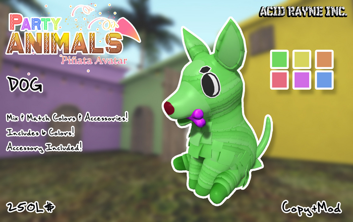 <AR> Party Animals - Dog