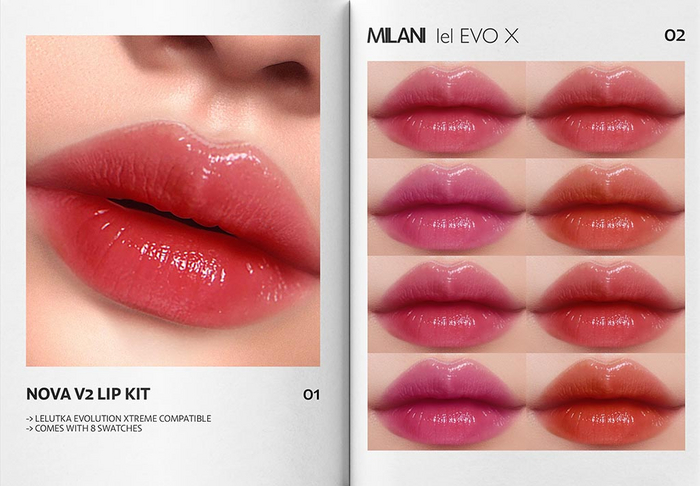MILANI - "NOVA V2" LIP KIT / DEMO
