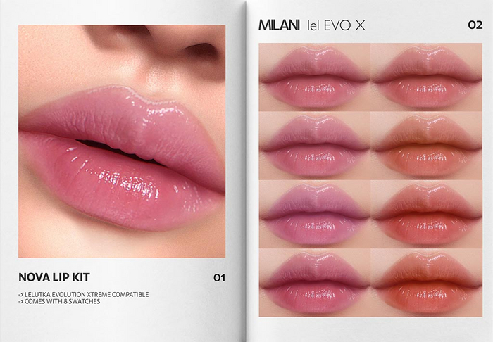 MILANI - "NOVA" LIP KIT / DEMO