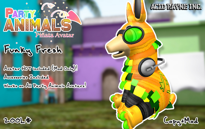 <AR> Party Animals - Funky Fresh Mod