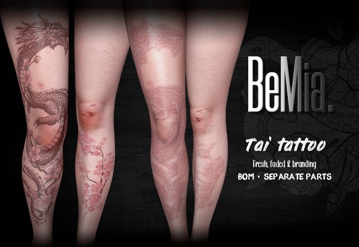 BeMia. Tai tattoo