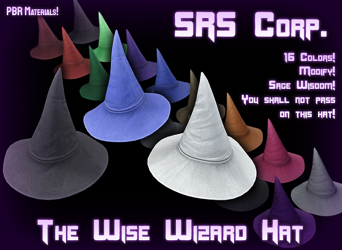 Srs Corp. Wise Wizard Hat