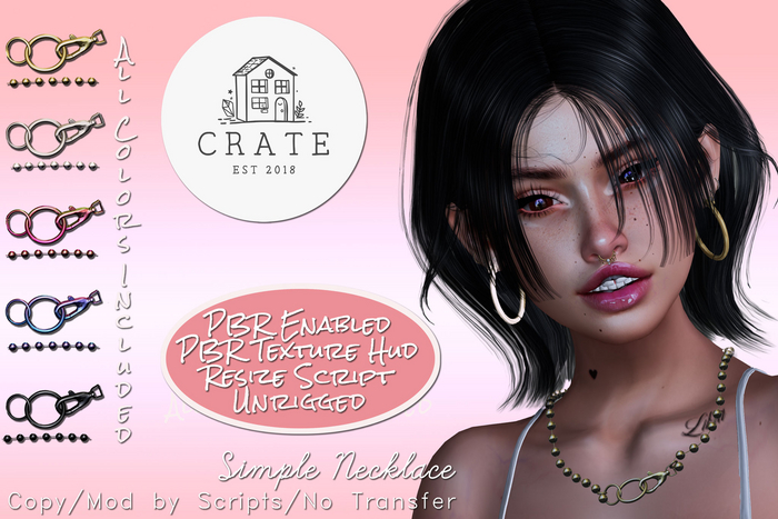 Simple Necklace All Colors - PBR 