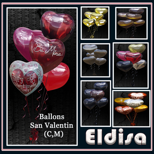 Ballons San Valentin ELDISA (C,M) 