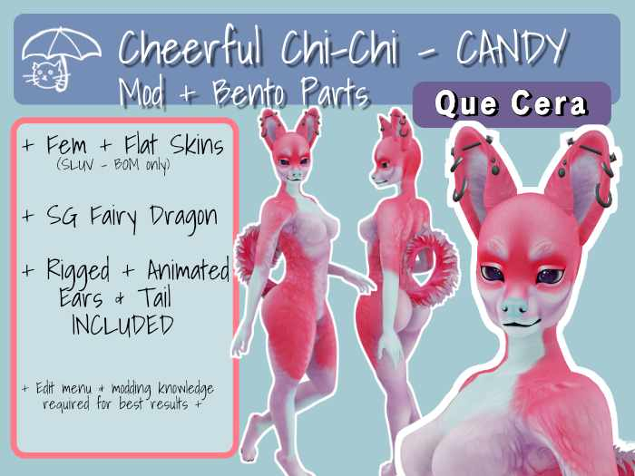 +QC+ Cheerful Chi-Chi - Chihuahua BOM Mod - CANDY