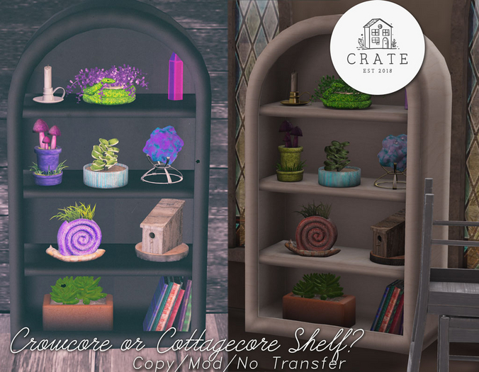 Cottagecore Shelf Add/Rez