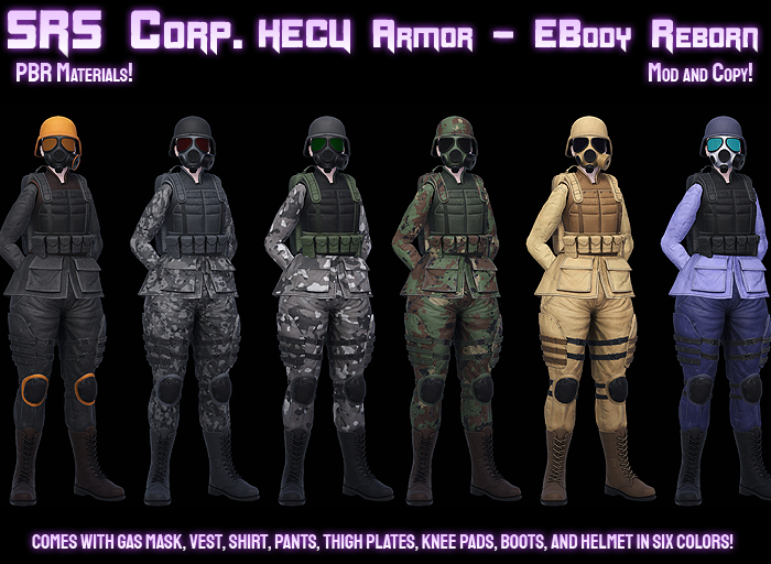 Srs Corp. HECU Armor - Ebody Reborn