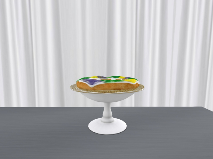 Mardi Gras King Cake
