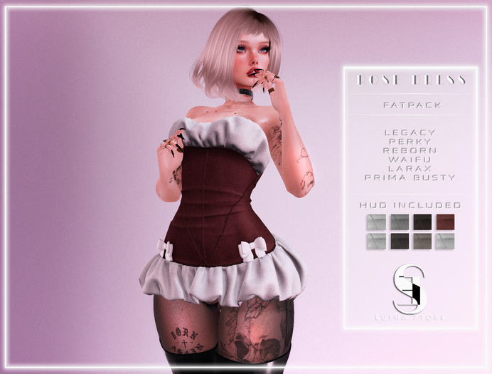 EUTHA - Rose Dress FATPACK