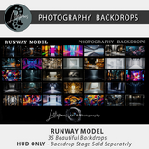 Littlepaws Photography Backdrop HUD - RUNWAY MODEL