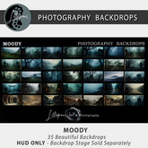 Littlepaws Photography Backdrop HUD - MOODY