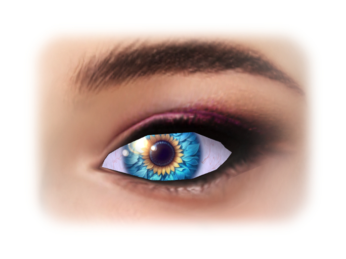 Frozen Flower Eye