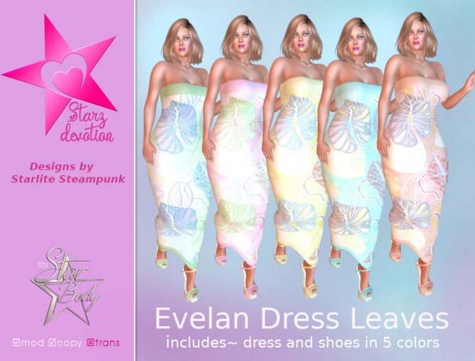 SD2 Evelan Dress Leaves