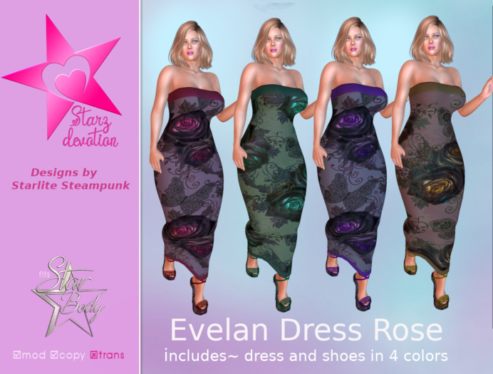 SD2 Evelan Dress rose