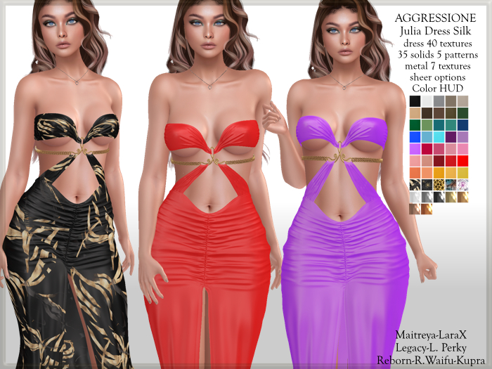 Aggressione Julia Dress Silk PROMO