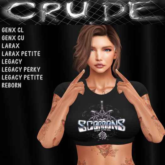 Scorpions Concert Women's Crop (WTS) <Wear Me>