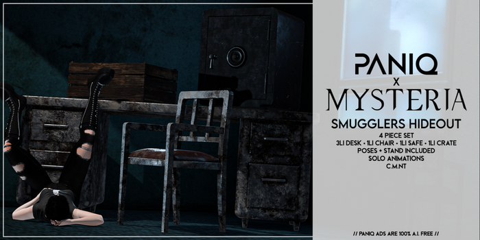 Mysteria x PANIQ // Smuggler's Hideout Fatpack
