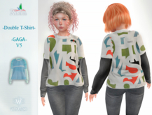 Double - T-Shirt-GAGA-V5-Rebirth