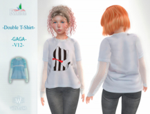 Double - T-Shirt-GAGA-V12-Rebirth