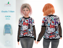 Double - T-Shirt-GAGA-V13-Rebirth