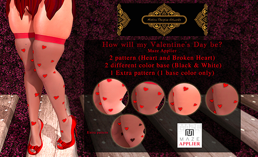 [MTA] My Valentine Stocking MAZE APPLIER BOX