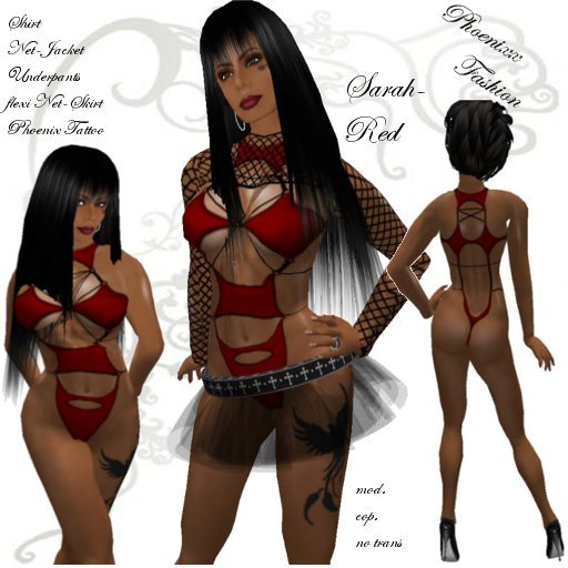 Phoenixx Fashion-Sarah Red