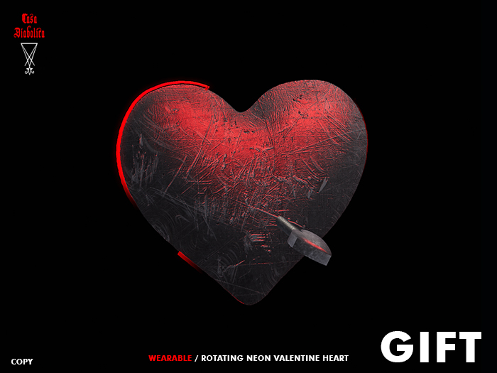 Valentine Heart Gift (wearable & animated)