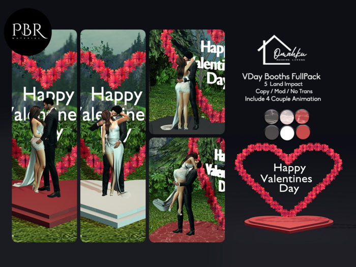 OMAHKU - VDay Booth Fullset  