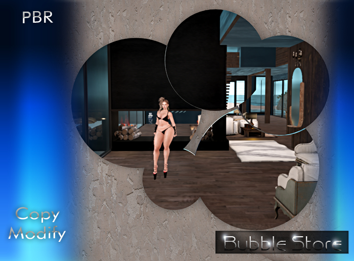 Bubble - Round Wall mirrors PBR