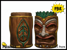 Meshuga PBR Tiki Beach Guardian Totem FULL PERM MESH