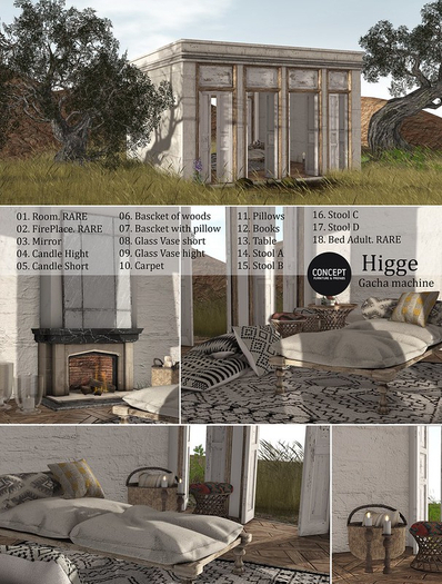 Concpt} *01.  Hygge Room. RARE