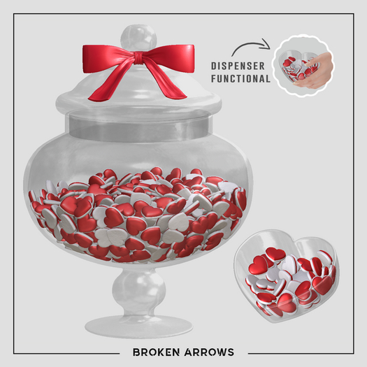 BROKEN ARROWS - Candy Love - Gummies  - Red 