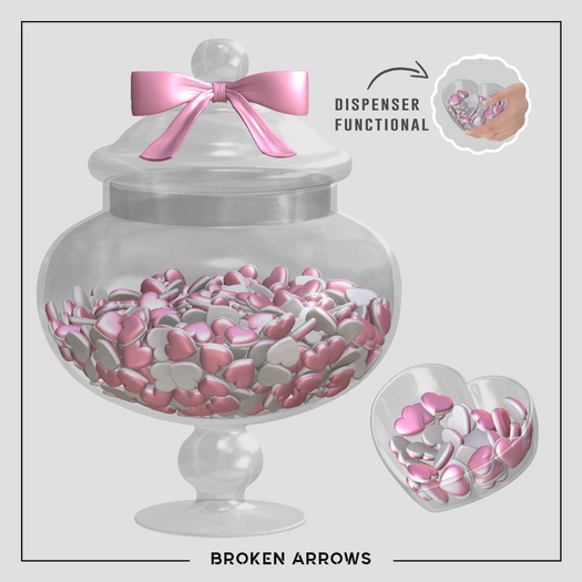 BROKEN ARROWS - Candy Love - Gummies  - Pink 