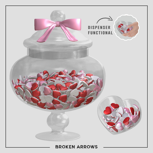 BROKEN ARROWS - Candy Love - Gummies  - Red & Pink 