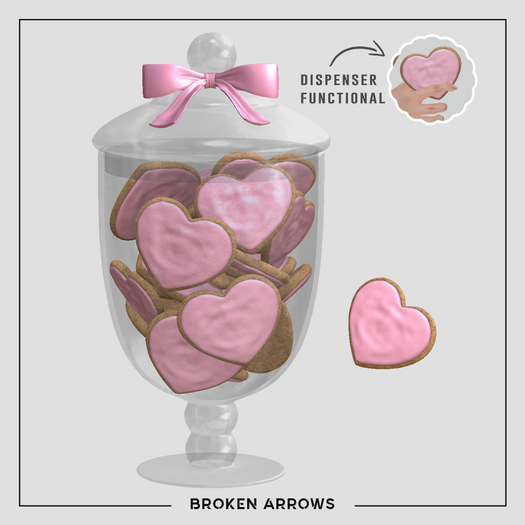 BROKEN ARROWS - Candy Love - Cookies - Pink [ADD]