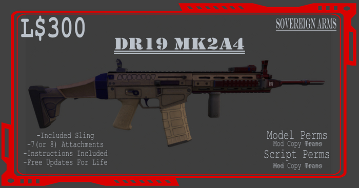 /SA\ - DR19Mk2A4 Automatic Rifle