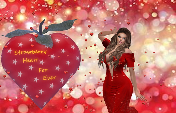 LBB - Strawberry Heart Poofer