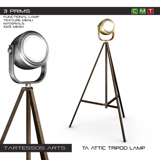 ::TA Attic Tripod Lamp