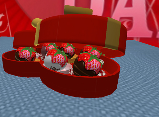 Heart box Strawberry Chocolate