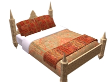 Hugs & Kisses bed - Moroccan style with 12 couple poses