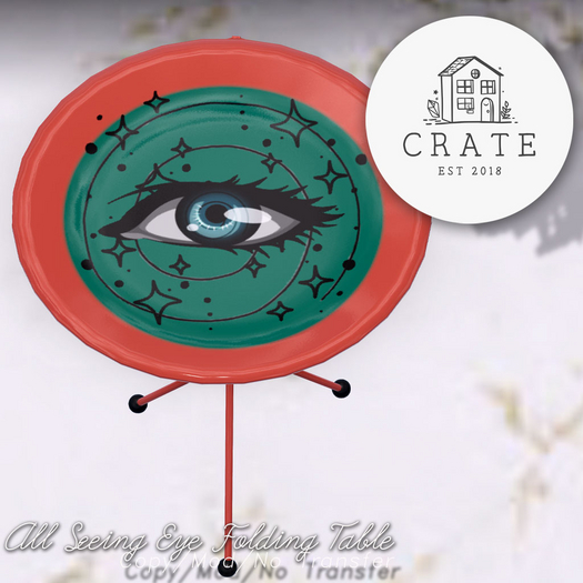 Spucci All Seeing Eye Tables ADD/REZ