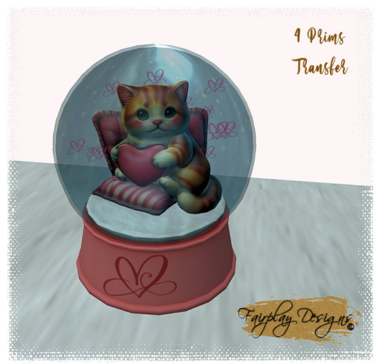 ~R~Musical~Claire de Lune Valentine  Globe~