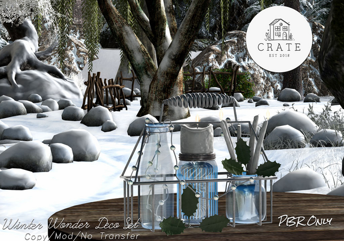 Winter Wonder Deco Set Add/Rez