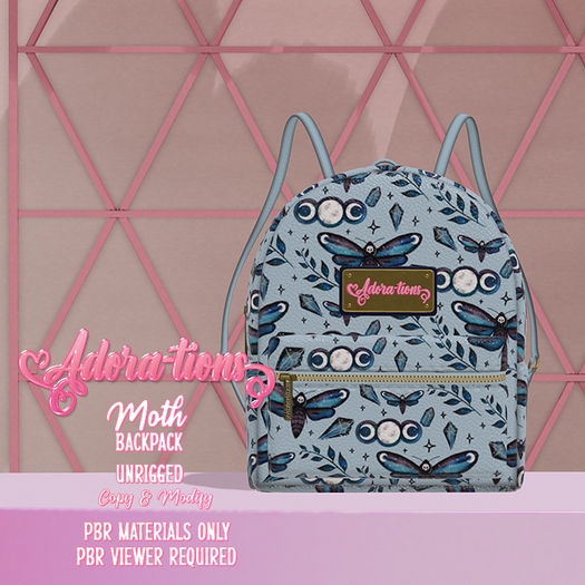 Adora-tions - Moth Backpack